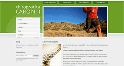 Desktop Screenshot of chiropraticacaronti.it
